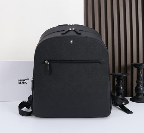 BALO NAM M B SARTORIAL MEDIUM – DA BÊ FULL-GRAIN SAFFIANO, PHOM BUSINESS BACKPACK 3 NGĂN CAO CẤP
