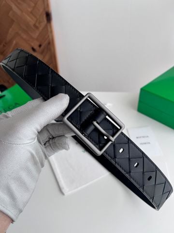 THẮT LƯNG NAM BV ĐAN INTRECCIO BẢN 35MM – KHÓA BẠC XỬ LÝ VINTAGE