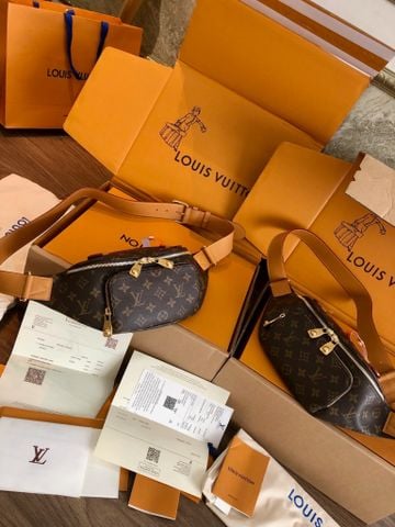 Túi L*V nam nữ Rush JM Monogram