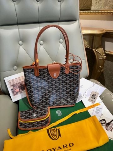 TÚI XÁCH NỮ GYD ANJOU MINI TOTE PHOM ĐỨNG KÈM VÍ RỜIP