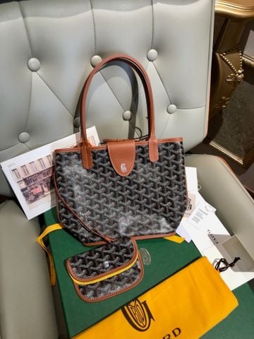 TÚI XÁCH NỮ GYD ANJOU MINI TOTE PHOM ĐỨNG KÈM VÍ RỜIP