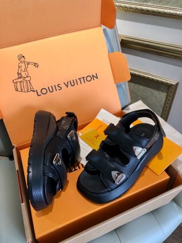 Sandal nữ L*V Platform Monogram – Urban Breeze