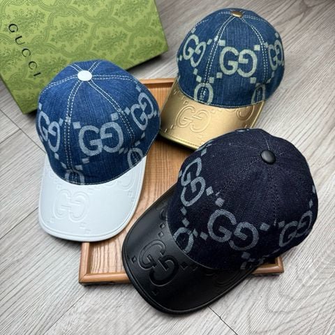 Mũ lưỡi trai Unisex GUCC*  Monogram