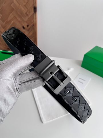 THẮT LƯNG NAM BV DỆT INTRECCIO BẢN 35MM – KHÓA KIM LOẠI PHỦ PVD SANG GỌN