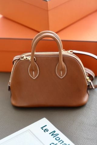 TÚI XÁCH NỮ H M BOLIDE 1923 MINI DA BÊ BARENIA NATURAL – CHẤT LƯỢNG THƯỢNG HẠNG
