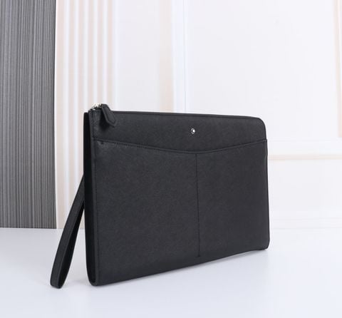 TÚI CẦM TAY NAM MONTBLANC SARTORIAL PORTFOLIO – DA BÊ VÂN SAFFIANO, PHOM ENVELOPE LỊCH LÃM