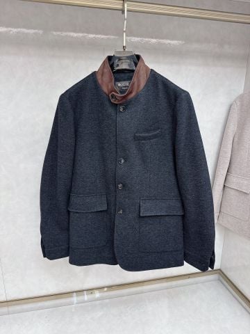 ÁO KHOÁC NAM LP* CỔ KHĂN TƯƠNG PHẢN