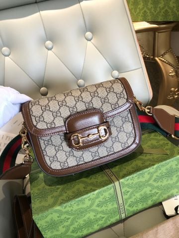 Túi xách nữ GUCC* Horsebit 1955 Small Shoulder Bag