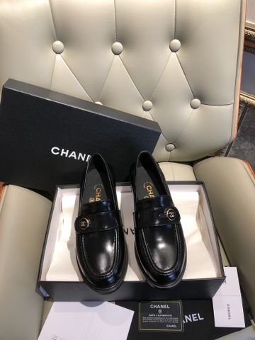 GIÀY NỮ LOAFER CN DA BÓNG MŨI TRÒN KHÓA ĐÔI THANH LỊCH