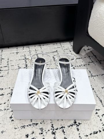 SANDAL CAO GÓT NỮ C L TRIOMPHE CAGE-TOE DA BÊ