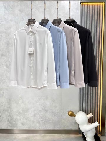 SƠ MI NAM H M TINH COTTON CAO CẤP – PHOM TAILORED THANH LỊCH, THÊU NGỰA TINH XẢO
