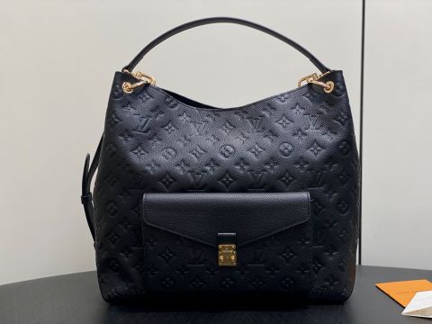 TÚI XÁCH NỮ L V HOBO MÉTIS MONOGRAM EMPREINTE PHOM HOBO MỀM SANG TRỌNG KHÓA S-LOCK BIỂU TƯỢNG