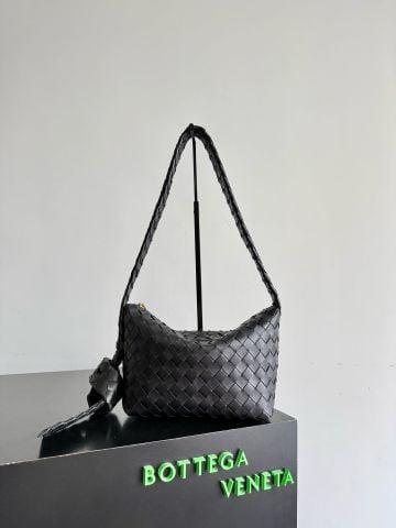 TÚI HOBO NAM NỮ B V EASY HOBO DA CỪU ĐAN INTRECCIATO DÂY ĐEO CHUYỂN ĐỔI LINH HOẠT CHẤT LƯỢNG THƯỢNG HẠNG