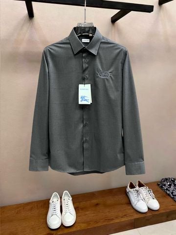 ÁO SƠ MI NAM B B R COTTON SHIRT THÊU KỴ SĨ TRƯỚC NGỰC – 5 MÀU ĐẸP, PHOM LỊCH LÃM
