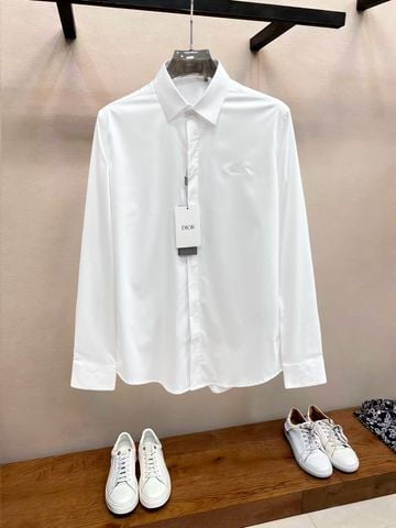 SƠ MI NAM D R COTTON SHIRTING THÊU SIGNATURE, PHOM TAILORED LỊCH LÃM