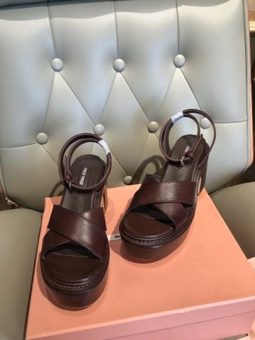 SANDAL CAO GÓT NỮ MM QUAI CHÉO ĐẾ PLATFORM TÔN DÁNG DỄ ĐI