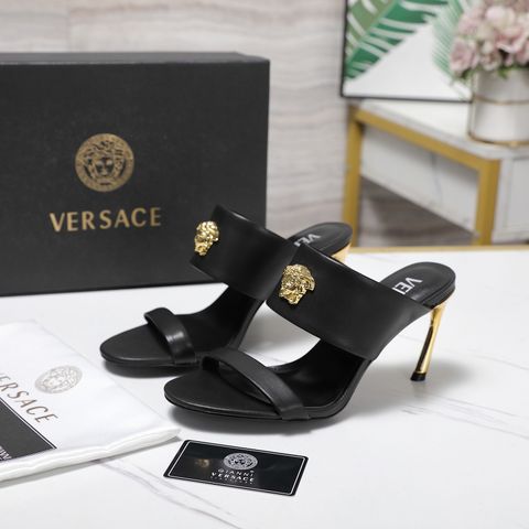 SANDAL CAO GÓT NỮ VERS* GÓT KIM LOẠI 8.5CM – BIỂU TƯỢNG MEDUSA