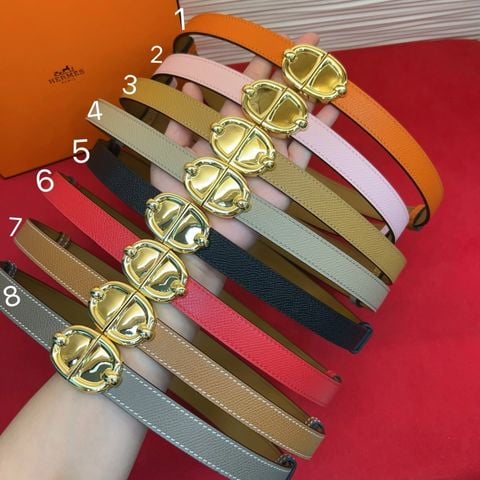 THẮT LƯNG NỮ H M BẢN MẢNH 1,8 CM, KHÓA TRANG SỨC