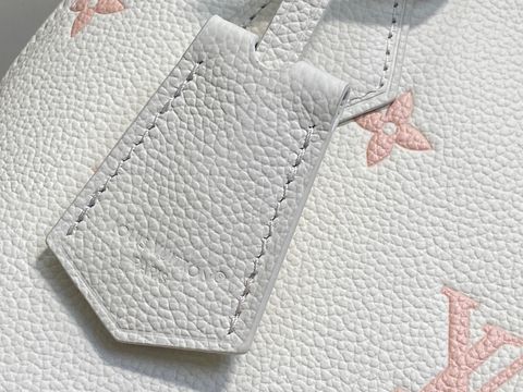 TÚI XÁCH NỮ L V ALMA BB MONOGRAM EMPREINTE HAI TÔNG PHOM VÒM BIỂU TƯỢNG
