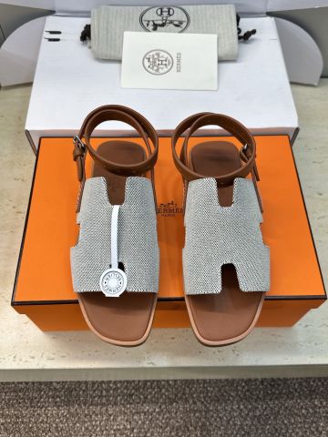 SANDAL NỮ H M MAYA DÁNG H PHỐI CANVAS – ÊM CHÂN THANH LỊCH