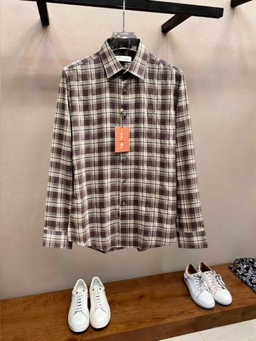 SƠ MI NAM L P CARO COTTON DỆT TEXTURE CAO CẤP – PHOM RỘNG M–4XL