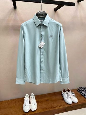 SƠ MI NAM L W COTTON JACQUARD SỌC CHÌM – ANAGRAM ĐÍNH HẠT NỔI, NHIỀU MÀU SANG