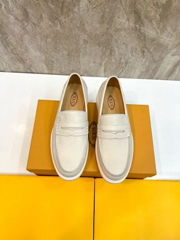 Giày slip on nam To*ds*  da bò nhập khẩu, tinh hoa thủ công Ý