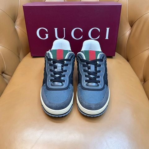 GIÀY SNEAKER NAM GC RE-WEB SIGNATURE GG & WEB STRIPE – FORM THỂ THAO SANG GỌN