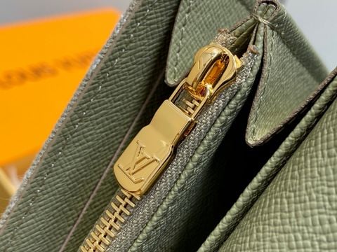 VÍ NỮ L V SARAH MONOGRAM DENIM DÁNG PHONG THƯ THANH LỊCH