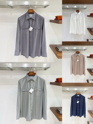 ÁO SƠ MI NAM BC PHOM CỔ BẺ TỐI GIẢN – VẢI MỊN MÁT, ĐỨNG DÁNG