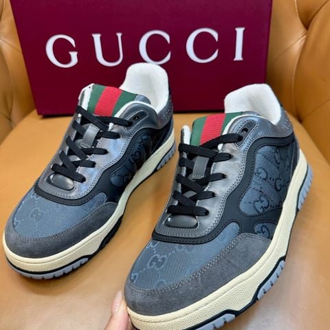 GIÀY SNEAKER NAM GC RE-WEB SIGNATURE GG & WEB STRIPE – FORM THỂ THAO SANG GỌN