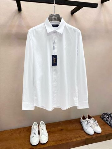 SƠ MI NAM P R L OXFORD COTTON THÊU NGỰC – PHOM LỊCH LÃM, CHẤT VẢI DỆT MỊN CAO CẤP