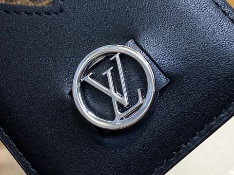 VÍ KẸP THẺ NAM NỮ L V MAGSAFE PHỐI MONOGRAM LV CIRCLE