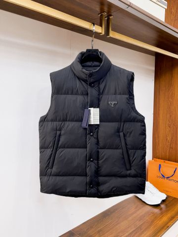 ÁO PHAO GILE NAM PRD PHOM PUFFER SANG TRỌNG – LOGO TAM GIÁC BIỂU TƯỢNG