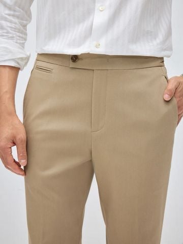 QUẦN ÂU NAM Lorro* Piana*  DỆT CHÉO WOOL–MODAL — FORM STRAIGHT LỊCH LÃM, LÊN DÁNG GỌN