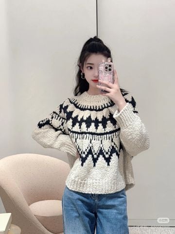 ÁO LEN UNISEX DIO HỌA TIẾT BẮC ÂU 2025