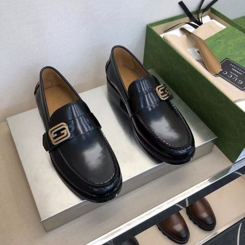 GIÀY NAM LOAFER GC KHÓA GG KIM LOẠI – FORM ÔM GỌN LỊCH LÃM, DIỆN MỘT LẦN LÀ “SANG