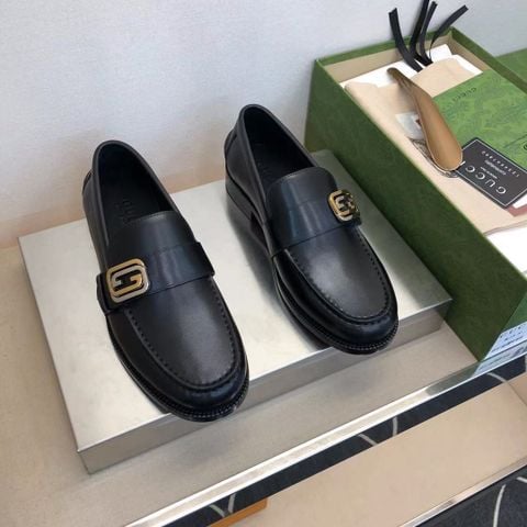 GIÀY NAM LOAFER GC BIỂU TƯỢNG DOUBLE G – PHOM ÔM GỌN, ĐẾ DA CHUẨN ÂU