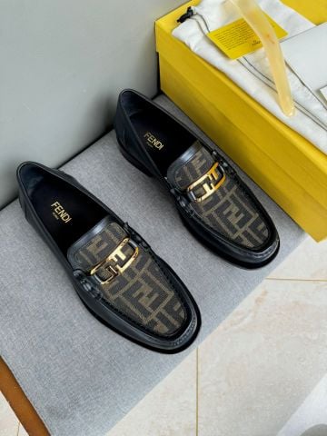 GIÀY NAM LOAFER FND DÁNG THANH LỊCH – DẬP VÂN DA BÊ SANG TRỌNG, ĐẾ ĐÚC LIỀN ÊM CHẮC