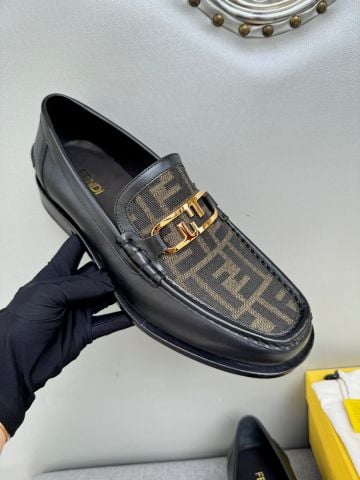 GIÀY NAM LOAFER FND DÁNG THANH LỊCH – DẬP VÂN DA BÊ SANG TRỌNG, ĐẾ ĐÚC LIỀN ÊM CHẮC