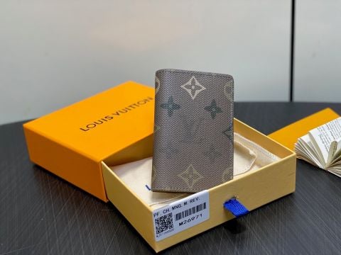 VÍ ĐỰNG THẺ NAM NỮ L V MONOGRAM SURPLUS DÁNG MỎNG TỐI GIẢN