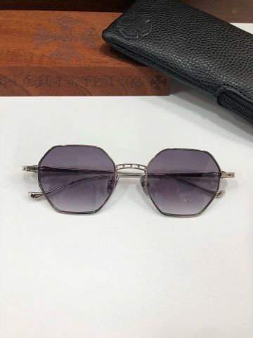 KÍNH MÁT NAM NỮ CHR* GỌNG KIM LOẠI CAO CẤP FORM ĐA GIÁC HD