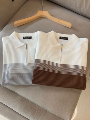 Áo nam Polo Lorro* Piana*  Jacquard sang trọng