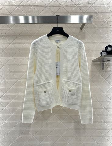 ÁO LEN NỮ CN CARDIGAN CỔ TRÒN DỆT VÂN CAO CẤP