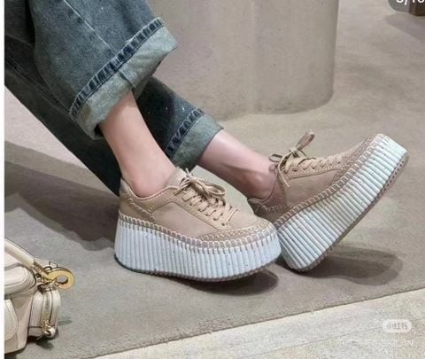Giày thể thao nữ chloe* đế caoP