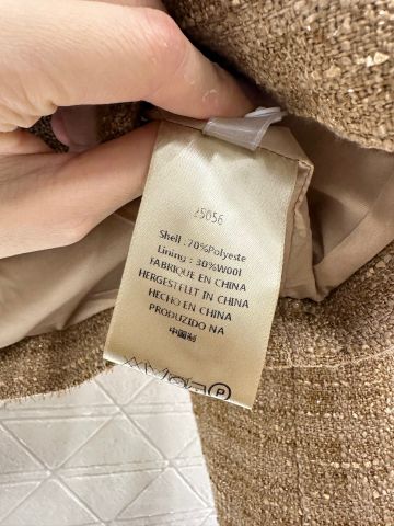 SÉT ÁO KHOÁC + CHÂN VÁY NỮ CHAN* TWEED DỆT THÔ VIỀN KIM TUYẾN