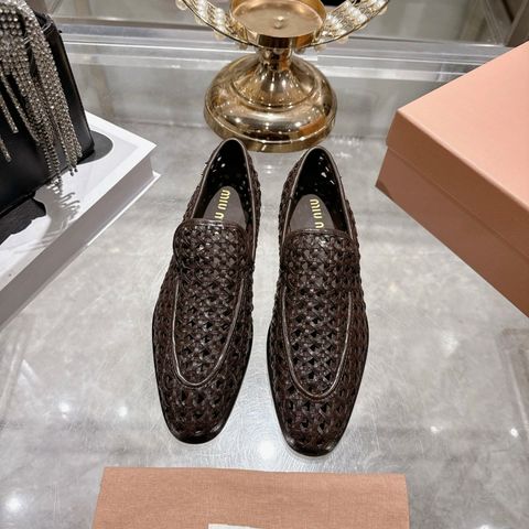 GIÀY LOAFER NỮ MM ĐAN DA THỦ CÔNG PHOM CỔ ĐIỂN THANH LỊCH