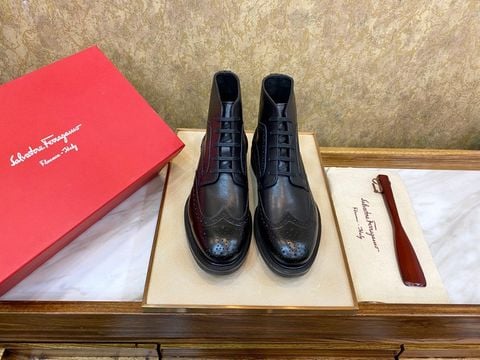 GIÀY BOOT NAM SALVATOR*E BROGUE CỔ CAO – LIMITED EDITION