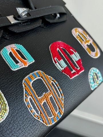 TÚI XÁCH NAM NỮ H M BIRKIN 20 PHIÊN BẢN GIỚI HẠN ĐÍNH HẠT THỦ CÔNG