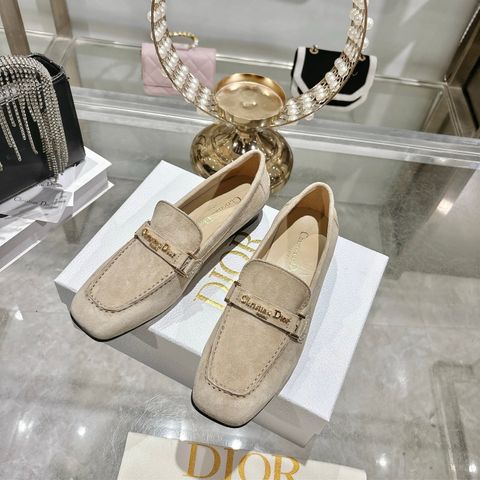 GIÀY LOAFER NỮ DR D-BOY PHOM VUÔNG KHÓA CHỮ KIM LOẠI